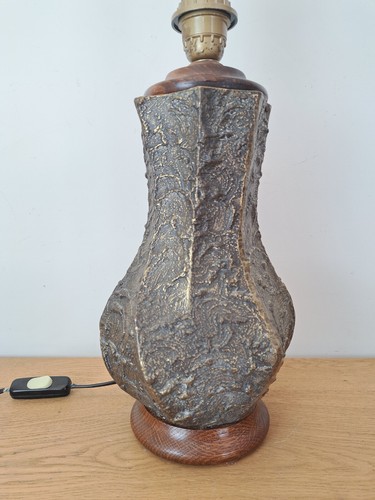 Lampe brutaliste bronze - bronze,