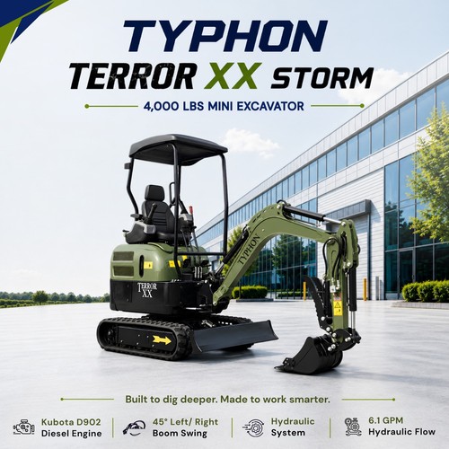 New 4000lb typhon terror - 4000lb,