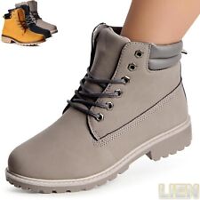 Femmes Travailleur Bottes Bottines Bottes à Lacets Chaussures