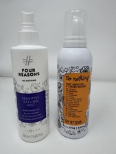 Set Of 2  Four Reasons No Nothing Sensitive Styling Mist & Sensati Strong Mousse
