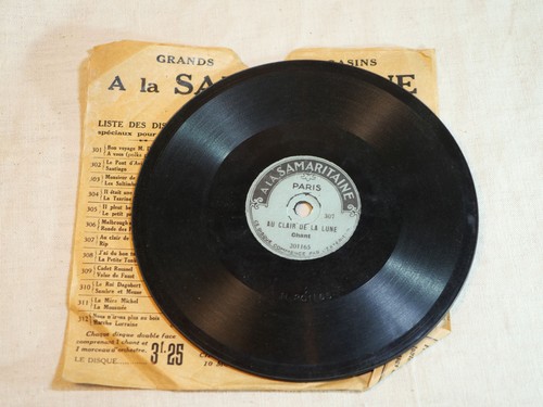 Rare petit disque 78t - rare,