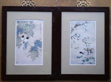 paire de tableaux japonais