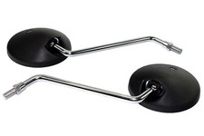 Miroir Pair Noir Pour Yamaha
