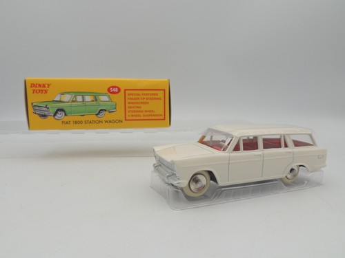Dinky toys fiat 1800 station - toys,