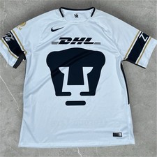 Nike Pumas UNAM Jersey White Size XL DHL Coca Cola Telcel Herbalife Dri-Fit