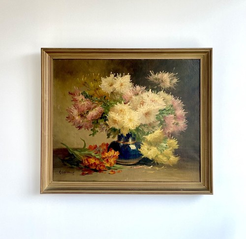 Tableau ancien huile sur toile