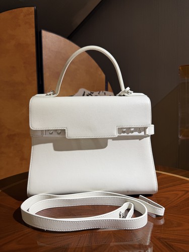 Delvaux tempête handbag white - delvaux,
