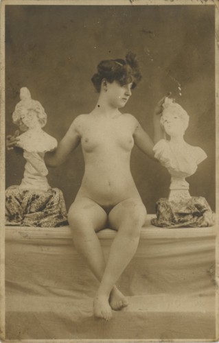 Carte photo erotique 1900 - erotique,