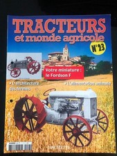 Fascicolo Booklet FRA Tractor and Agricultural World No. 23 Fordson F