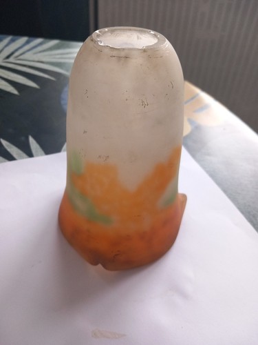 Tulipe pate verre - verre, muller