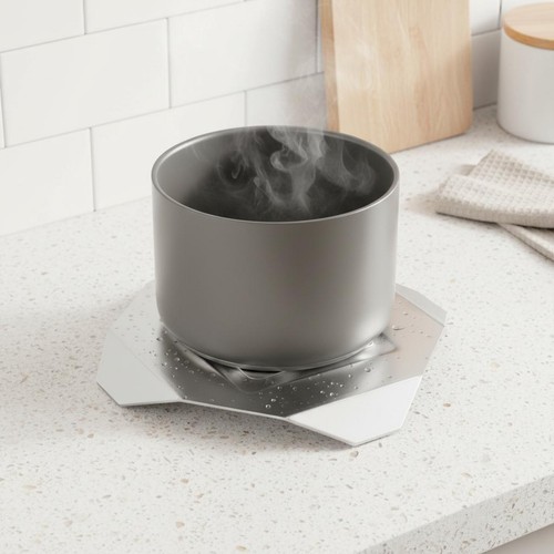 Dessous plat inox acier - inox,