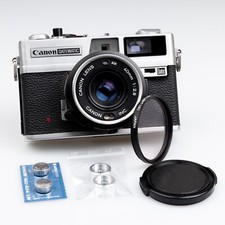 *SERVICED & TESTED* Canon Datematic 40mm 2.8 Rangefinder Camera Canonet 28 QL17