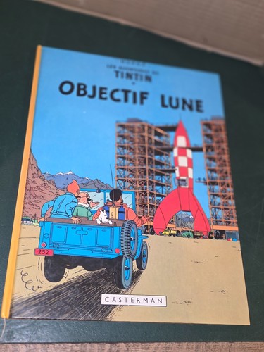 Tintin objectif lune herge - objectif,