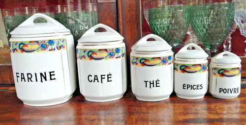 Série anciens pots - série, de