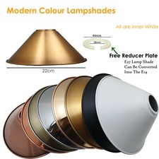 Plafonnier vintage en métal abat-jour rétro petit abat-jour de couleur lumière