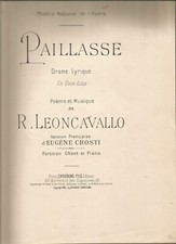 Paillasse, Drame en 2 actes -