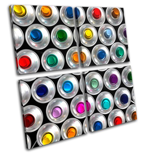 Spray cans art graffiti multi - spray,