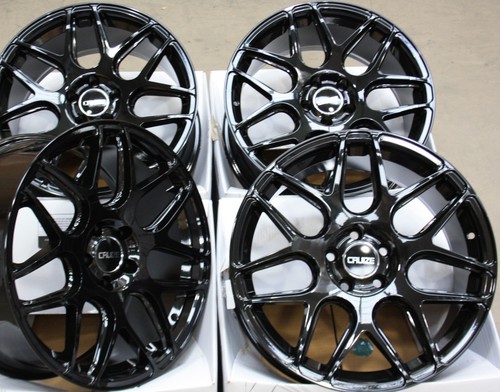 Roues alliage x 4 - x, noir