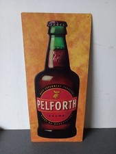 PLAQUE ALUMINIUM BIÈRE BRUNE