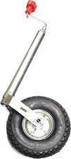 Jockey Wheel Smooth Leg 48mm Pneumatic Tyre Fits Bradley Trailer Ifor William