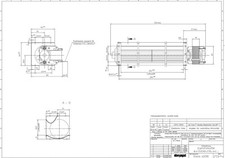 Ventilateur tangentiel de four