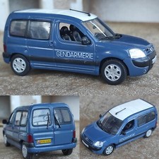 1/43 NOREV 2003 Peugeot Partner I Gendarmerie Cynophile Miniature Collection