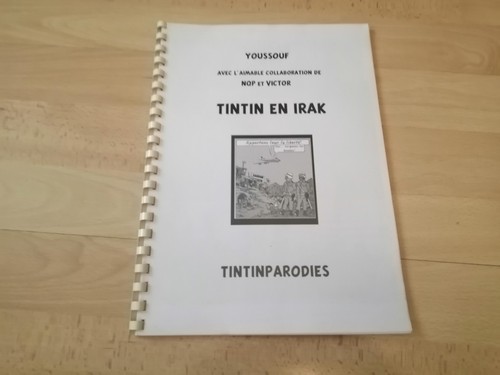 Pastiche tintin irak - pastiche,