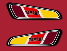 YAMAHA DT 125 - Kit Sticker decals - 1977 - RED model - DTE  DTF