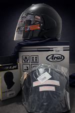 casque arai sz-r noir brillant