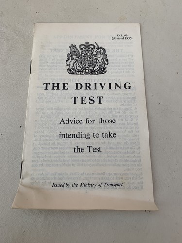 The driving test leaflet - the,