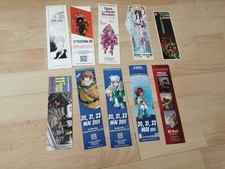 LOT DE 10 MARQUE PAGES BD