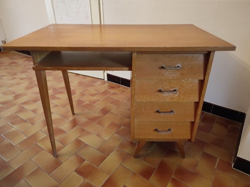 Bureau écolier ancien - , en