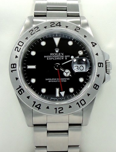 Rolex explorer 16570 gmt - ii,