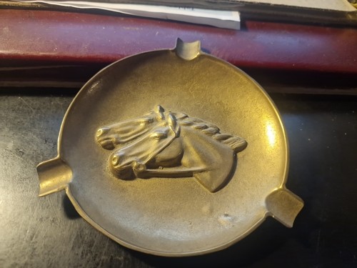 Cendrier vintage laiton - cendrier, laiton-