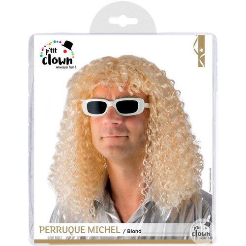 Perruque michel blond - perruque,