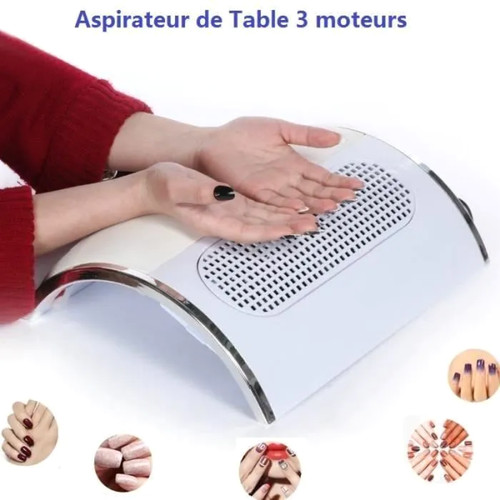 Aspirateur table manucure - table,