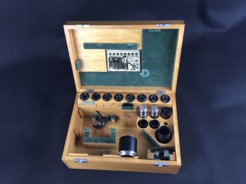 Coffret pour microscope carl - pour,