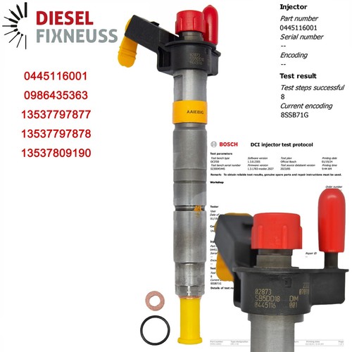 Injecteur bmw 0445116001 - bmw,