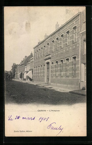 Cpa carvin hospice 1905 - 1905,
