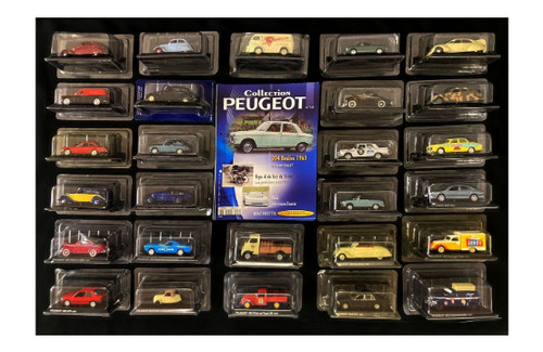Miniatures peugeot hachette - peugeot,
