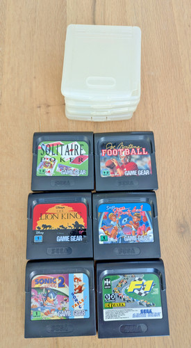Lot jeux game gear - jeux,