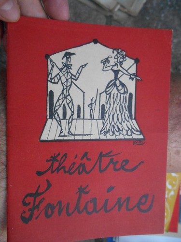 Programme ancien theatre - programme,