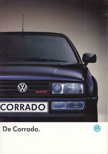 Catalogue brochure corrado - brochure, vw