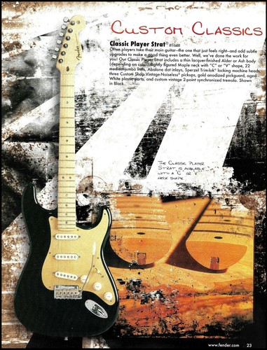 Fender custom classic player - custom,