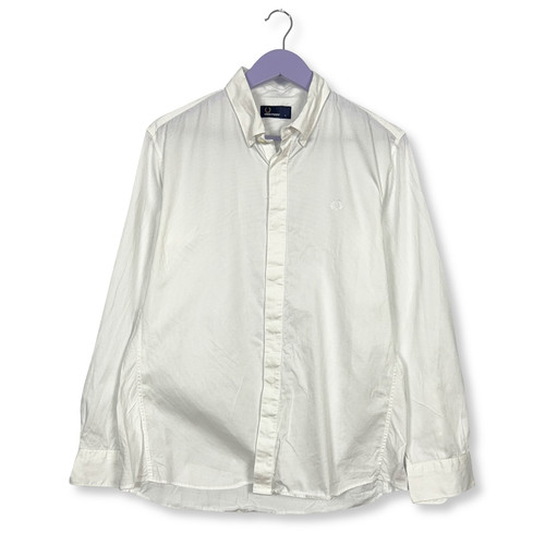 Chemise fred perry blanche - fred,