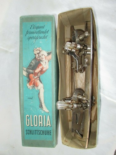 Ancien patin glace gloria - a,