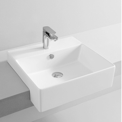 Lavabo semi encastré - semi-encastré, de