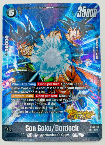 Son goku bardock foil - son,