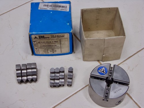 Mandrin mors tos 80mm chuck - mandrin,