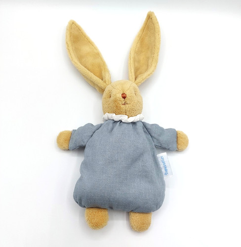 Peluche doudou lapin beige